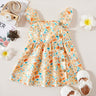 1pc Baby Girl Sleeveless Floral casual Dress - MomYom PK