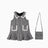 2pcs Toddler Girl Classic Grid/Houndstooth Dress Set - MomYom PK