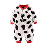 Baby Toddler Long Sleeve Romper Set - Thickened Cartoon Jumpsuit for Autumn