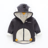 Unisex Baby Cartoon Hooded Winter Coat