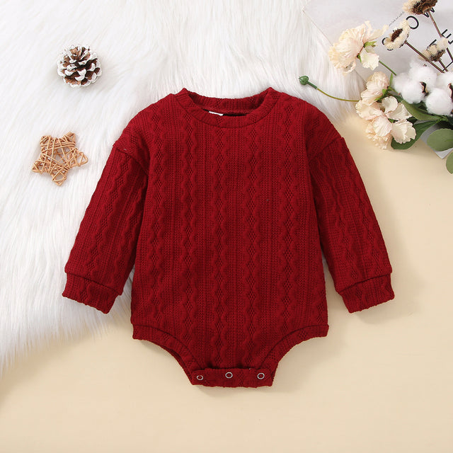 Unisex fall & winter cozy knitted long-sleeved butt-wrap