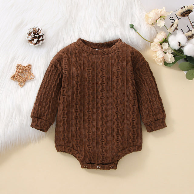 Unisex fall & winter cozy knitted long-sleeved butt-wrap