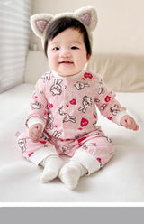 Baby Jumpsuit Newborn Cotton Boneless Sewing Long Sleeve Girls Boys Romper Kids Infant