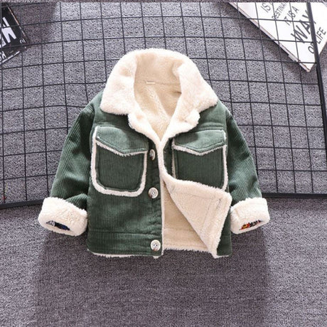 Winter 1 Piece Kids Baby Girls Jacket Childrens Clothing Toddler Girl Boy Tops Fleece Jackets Coat Outerwear for Kids