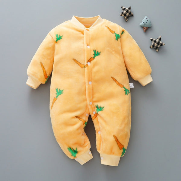 Cute and Cozy Baby Pajama Romper