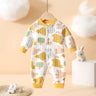 Newborn onesie autumn and winter cotton warm climbing clothes for boys and girls babies out long-sleeved clothes