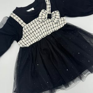 Moonlight Net Full Sleeves Frock