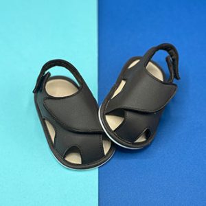 Tiny Strap Matte Booties - Black, EU: 11