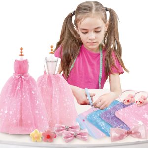 Kids Fashion Studio Craft Kit Creativity DIY Arts Crafts Learning Toys Fashion Design - Multi, One Size