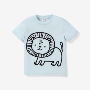 Toddler Boy Animal Print Short-sleeve Tee - Orange, 2-3 Years