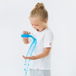 Go-Neat Water Repellent and Stain Resistant T-Shirts for Kids - Pink, 3-4 Years