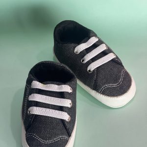 Simple Casual Canvas Shoes - Grey, EU: 2