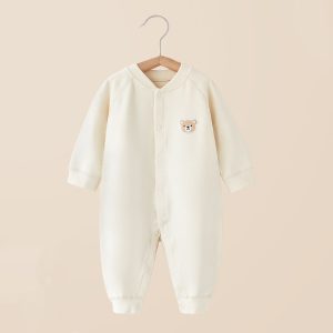 Spring Breeze Cotton Bodysuit for Newborns - Blue, 1-2 Years