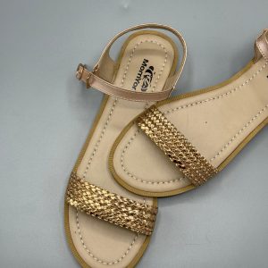 Girls Shimmer Shine Sandals - Gold, EU: 35