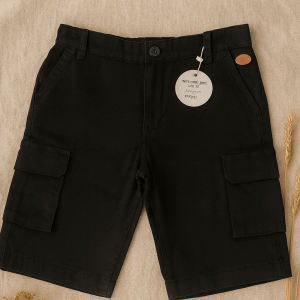 Bermuda twill charcoal toddler