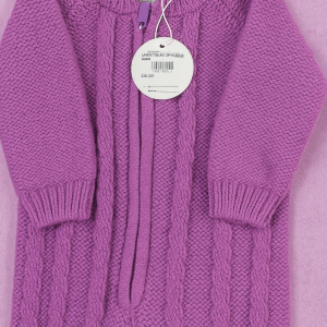 Romper Front Zip Purple Infant