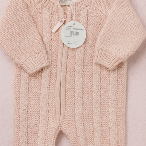 Romper Front Zip L.Pink Infant