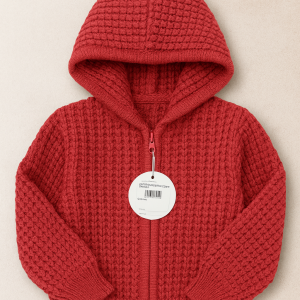 Sweater Cross Stich Red Toddler