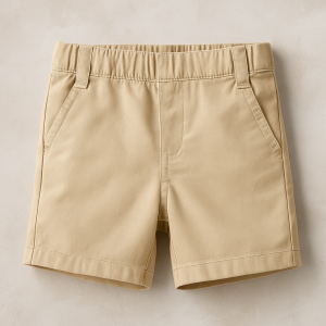 Shorts Denim Twill Beige Infant
