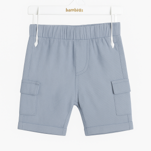 SHORTS DENIM TWILL MID BLUE INFANT