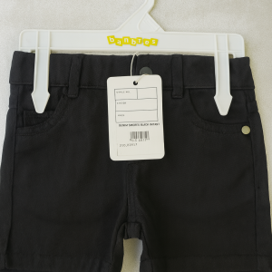 SHORTS DENIM BLACK INFANT