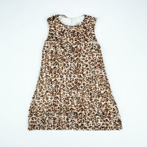 Leopard Print Sleeveless Dress