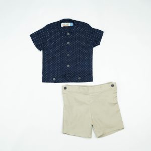 BODYSUIT FANCY WITH PLEATS BEIGE INFANT