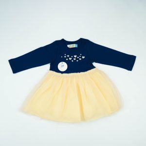 FROCK EMBRO BEIGE INFANT