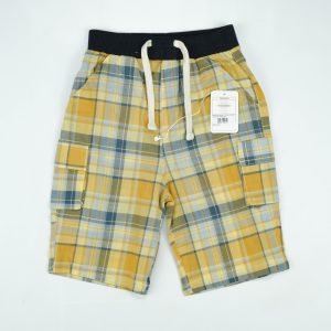 SHORTS DRAW STRING POCKET YELLOW TODDLER