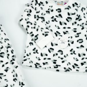 NIGHT SUIT FLEECES WHITE DALMATION