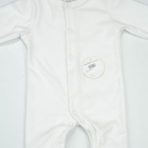 ROMPER TERRY WHITE INFANT