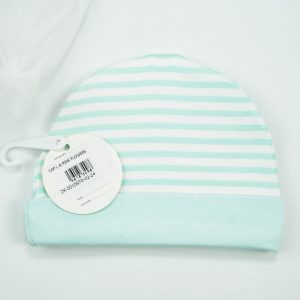 CAP L B.PINK FLOWERS