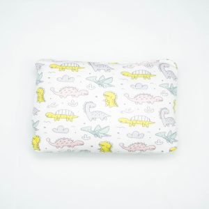 PILLOW SET B.BLUE MULTI DINO