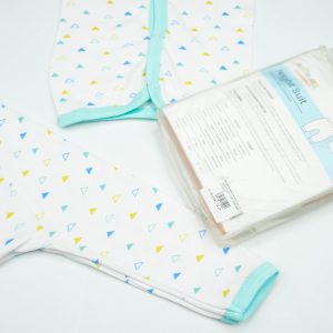 NIGHT SUIT 3-6M MUSTARD TRIANGLE