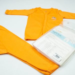 NIGHT SUIT 0-3M MUSTARD FUTURE PILOT
