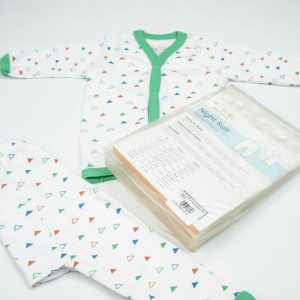 Night Suit Nb D.Green Triangle