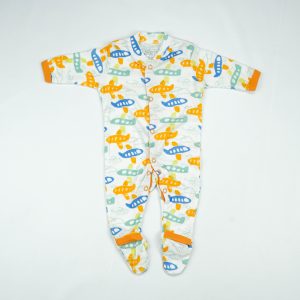 SLEEP SUIT PK3 NB MUSTARD PILOT