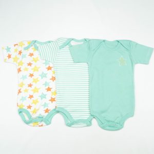 BODY SUIT PK3 6-12M FEROZI NIGHT STARS