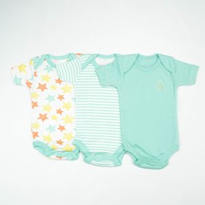 BODY SUIT PK3 0-3M FEROZI NIGHT STARS