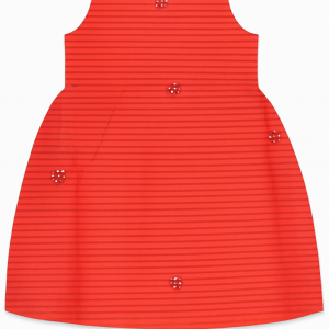 Frock A-Line Silhouette Red Toddler