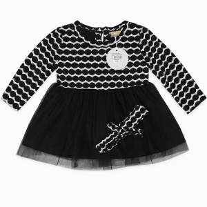 Frock Neck Body Black Toddler