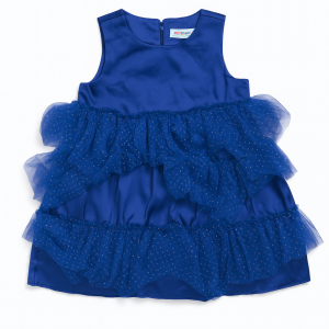 Frock Triple Layer Navy Infant