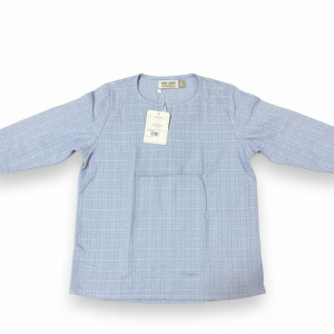 Kurti Round Collar Boys Grey Toddler