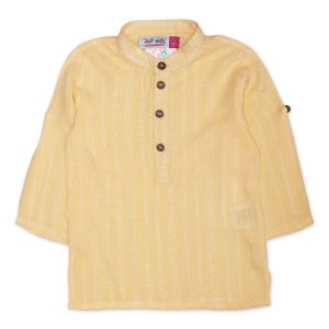 Shirt Kurti Sleeve Yellow