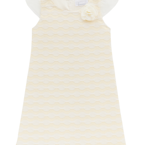 Top Ruffle Slseevs With Bow Grey Toddler