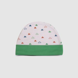 Baby Cap Unique Design Soft Comfortable Cotton Infant Clothing Accessory - Green / Newborn