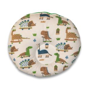 Baby Pillow - Dinosaur Print - Green / Newbron