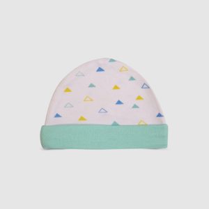 Baby Cap Dream Big Motivational Print Soft Comfortable Cotton Infant Accessory - Blue / Newborn