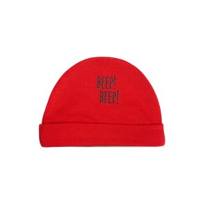 Baby Cap Unique Design Soft Comfortable Cotton Infant Clothing Accessory   Variation 3 - Red / Newborn