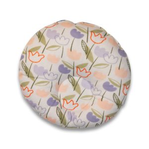 Baby Pillow - Floral Design - Blue / Newbron